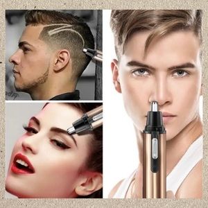 Unisex- Nose/Ear/Head Hair Trimmer Battery Operated